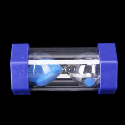 Hourglass Sand glass 60 Minutes security and fashionable - Blue
