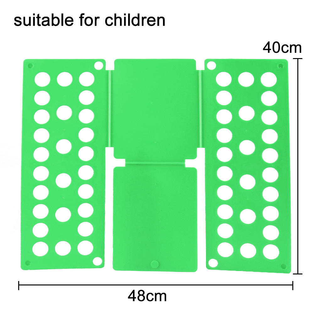 T-Shirts Jumpers Organizer Opvouwbare Huis Opslag Snelle Kleding Opvouwbare Board Houder Tijd Kinderen Magische Kleding Map: Paars