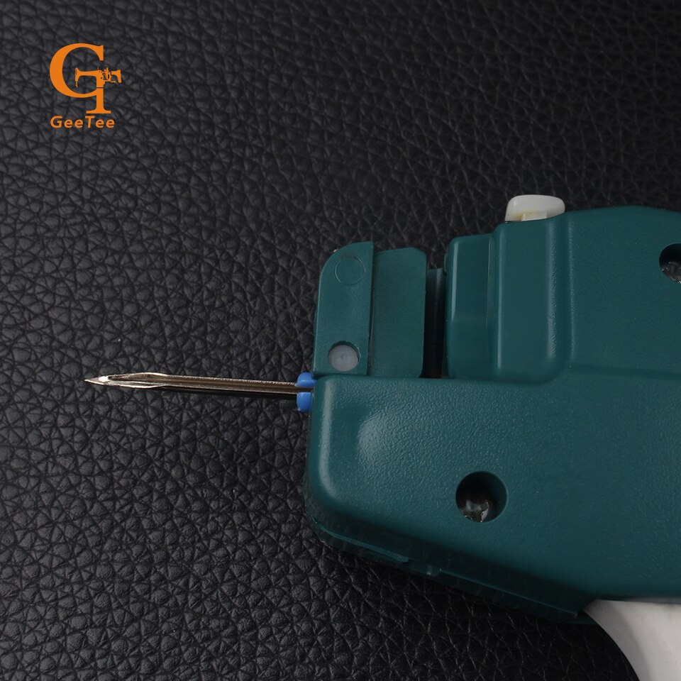 Papier hang Tag/swing tag Guns + 1 Tagging + 1000 Barbs + 5 Staal Naalden Machine Set tool, prijs opknoping tag gereedschap