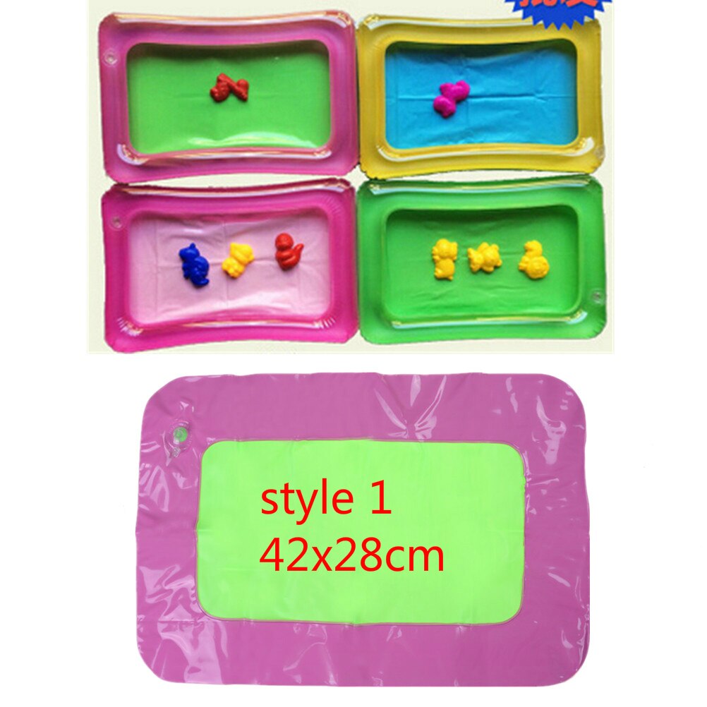 Opblaasbare plastic mobiele tafel voor binnen, magisch speelzand, kinderspeelgoed, dynamische zandbak, ruimteaccessoires, 7 stijlen: Stijl 1