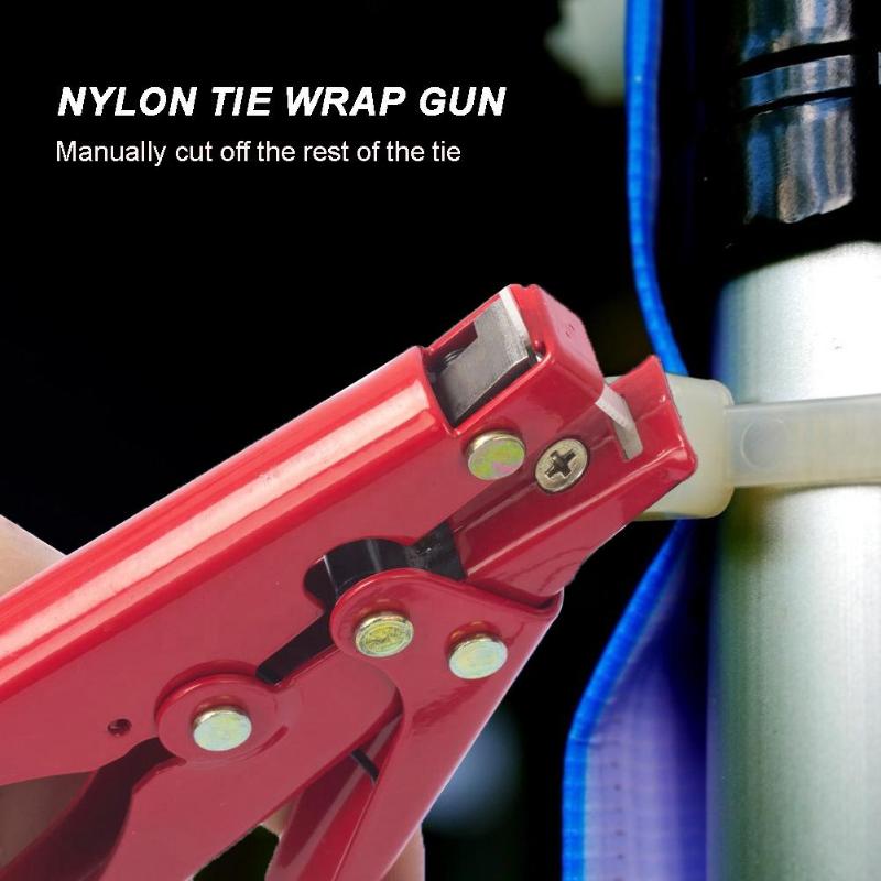High Carbon Steel Automatic Tension Nylon Zip Cable Tie Hand Tools Fastening Strapping Cutting Cables Wires Clamp Pliers