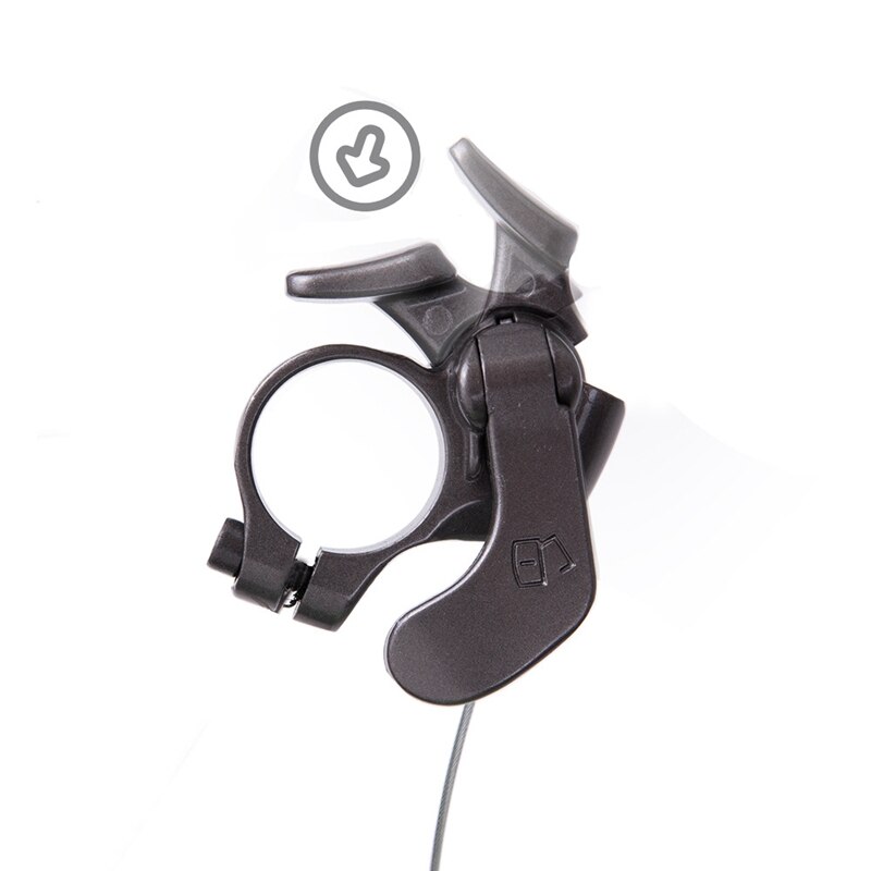 thumbnail interactive-video image 1 of Remote Lockout Lever For MTB - Ergonomic Lockout For Rockshox XCM XCR Epicon Epixon Forks 2 1 of 14