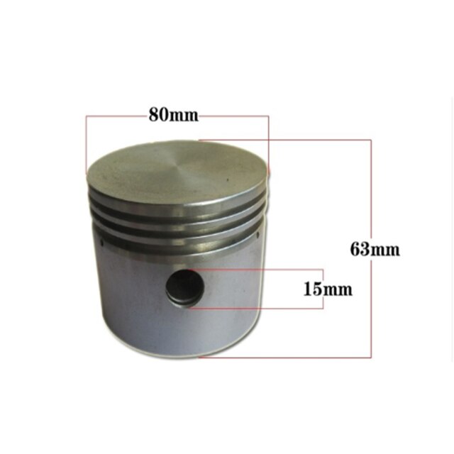 42/47/48/51/65/80/90mm piston for direct driven air compressor, belt driven air compressor. compressor pistons.: 80mm