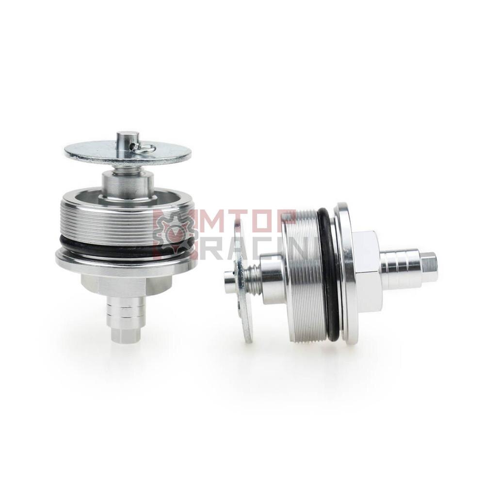 Tapas de horquilla de precarga para Honda XRV650, doble África, 43mm, tornillos de horquilla hexagonales ajustables
