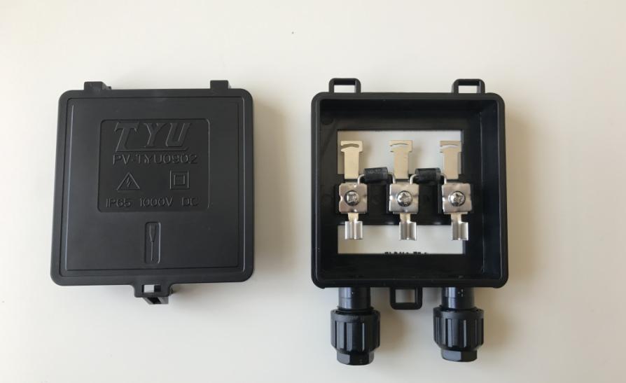 MSL zonnepaneel Junction Box voor 50 W-120 W zonnepaneel systerm. kabel doos met twee diodes liever TUV certificaat.