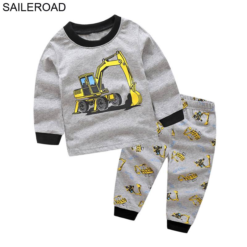 SAILEROAD-pyjama d'automne pour bébé | Tenue de nuit, Pijamas pour bébé, ensembles de vêtements pour enfants, automne: 1453 same photo / 4T