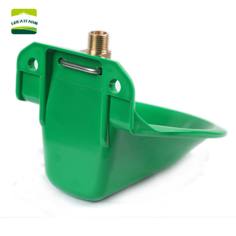 Bebedero automático de plástico para ovejas, tanque de agua de cabra, alimentador de ovejas, cultivo de cobre, herramienta para bebedero de granja