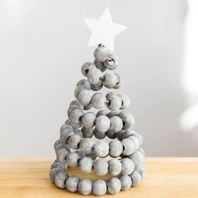 Kerstversiering Creatieve Nordic Houten Kerstboom Tafel Top Decoraties: A