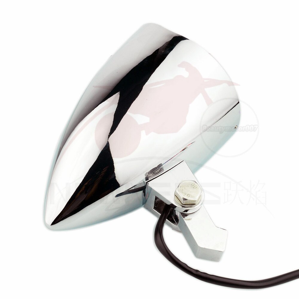 Motorcycle Aluminum Tri Bar 4.5&quot; Bullet Headlight Lamp For Harley Sportster XL Dyna Softail FXR FXST Chopper Bobber Custom
