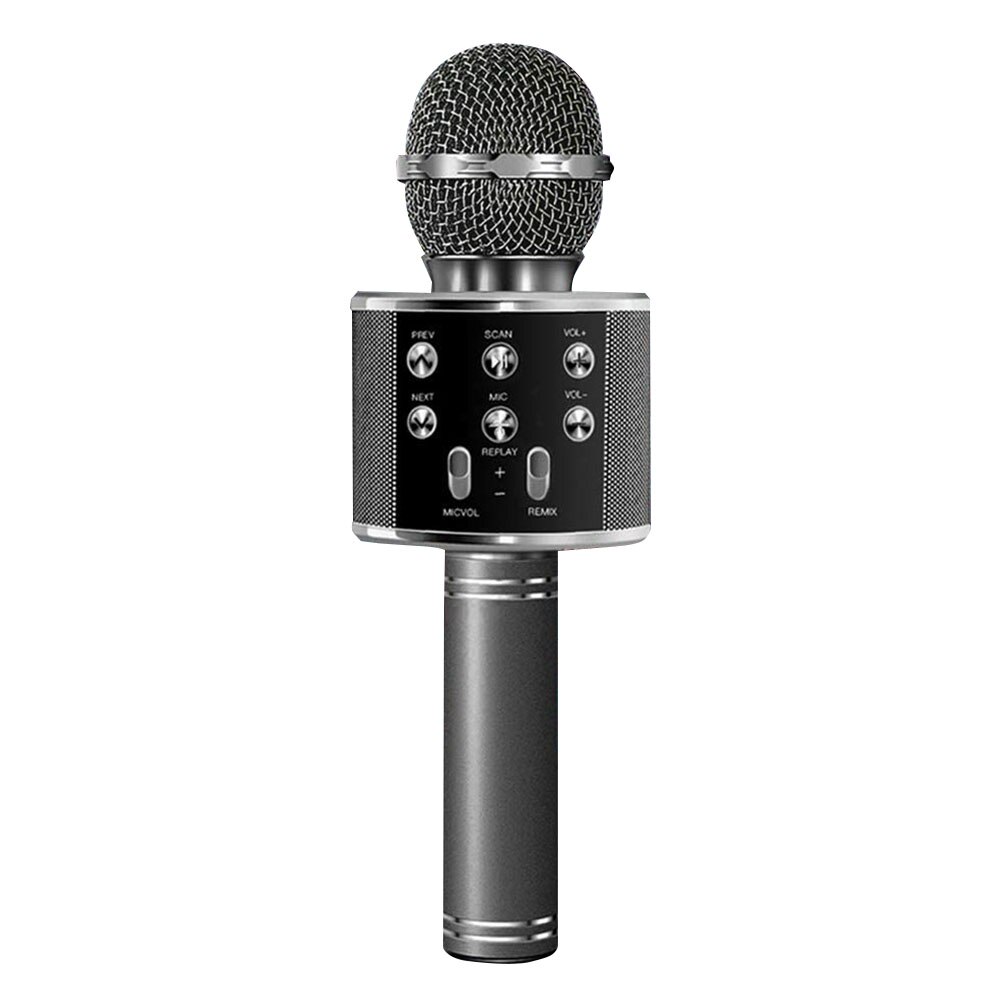 Bluetooth Wireless Microphone USB Handheld Karaoke Mic Speaker KTV Music Player Singing Recorder Microphone: Default Title