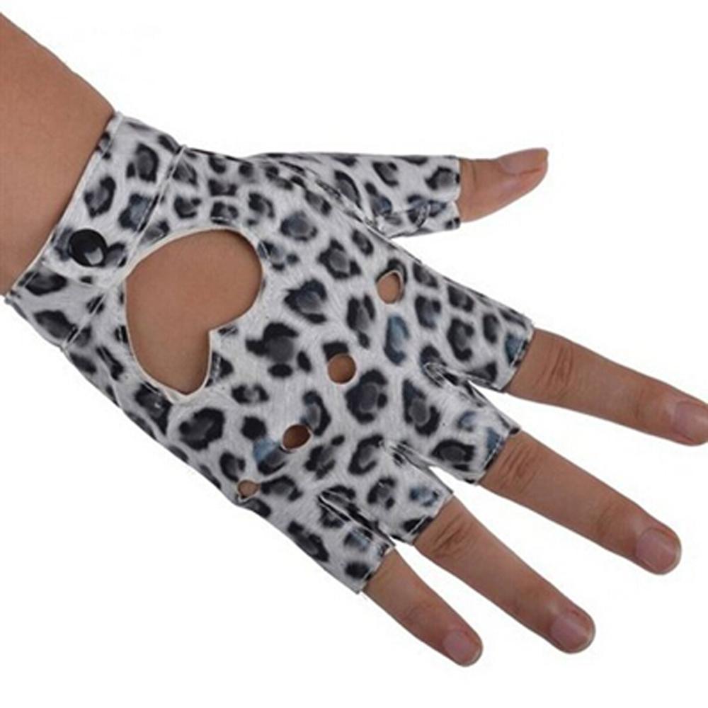 gant en cuir PU pour femmes | Gants de Performance sans doigts pour voiture