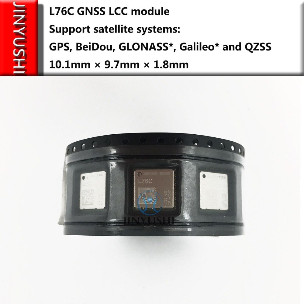Jinyushi voor  l76c lcc gnss-modules ondersteunen gps/beidou/glonass/galileo/qzss 10.1mm*9.7mm*1.8mm