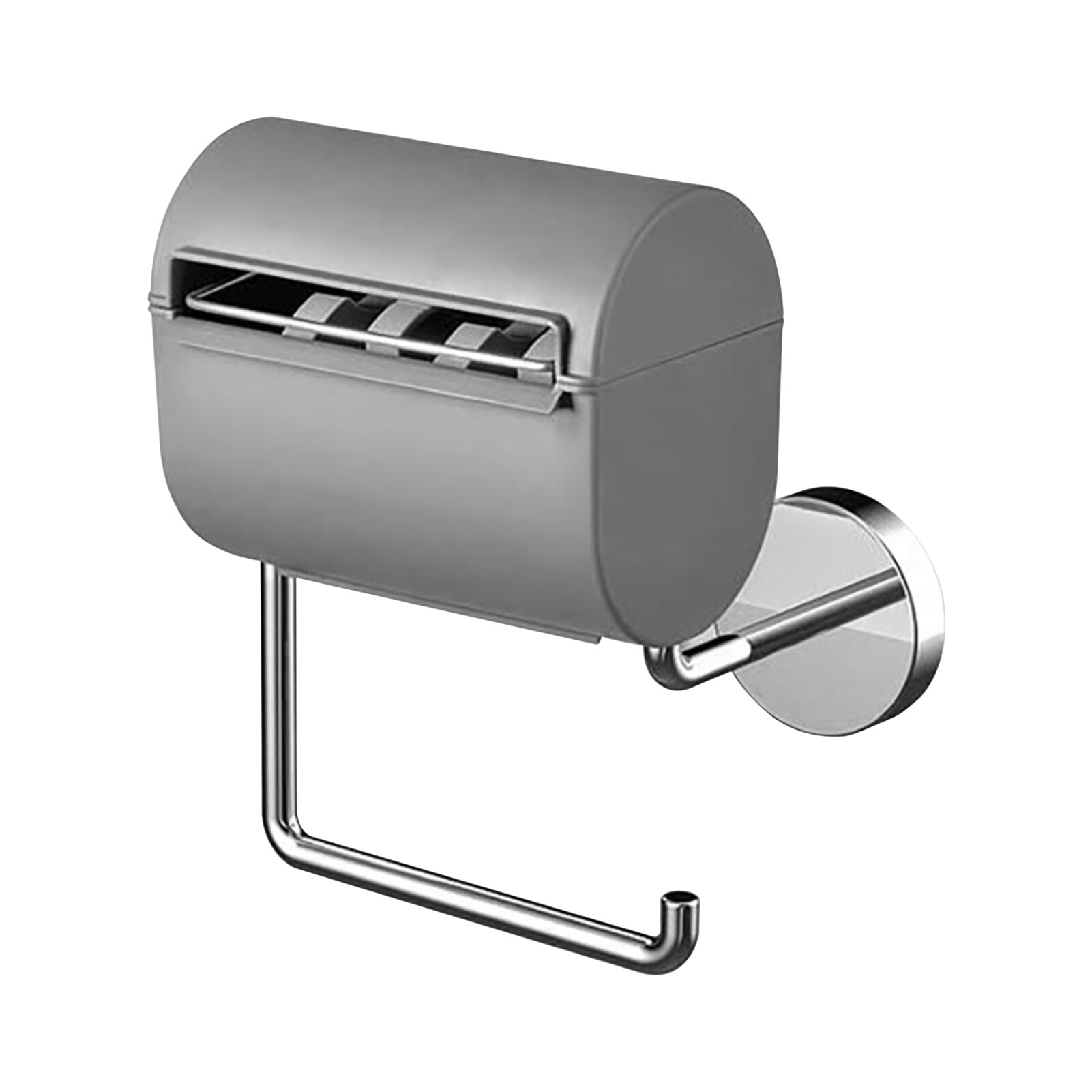 Toiletrolhouder Wall Hang Papier Dispenser Badkamer Papierrolhouder Auto Make Vochtig Papier Voor Keuken Badkamer