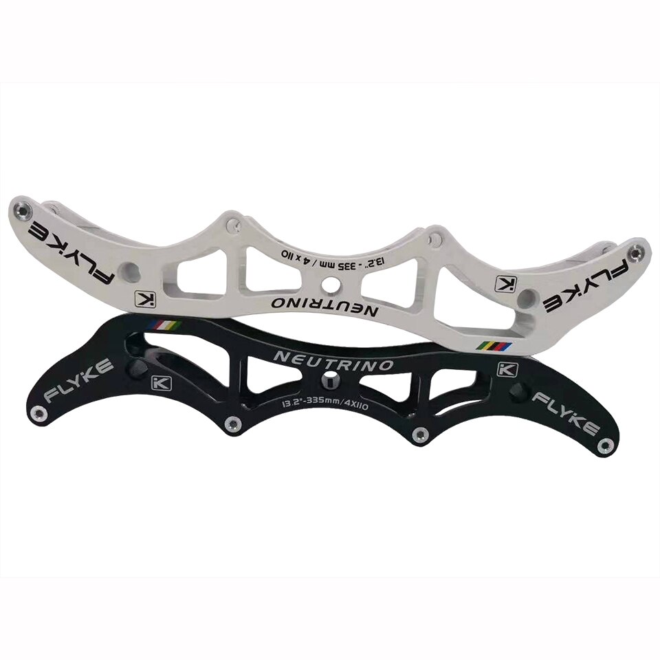 FLYKE NEUTRINO Speed-marcos de Patines en línea, ruedas de 3x100/110/125mm, 4x90/100/110mm, Patines profesionales de aluminio para patinaje