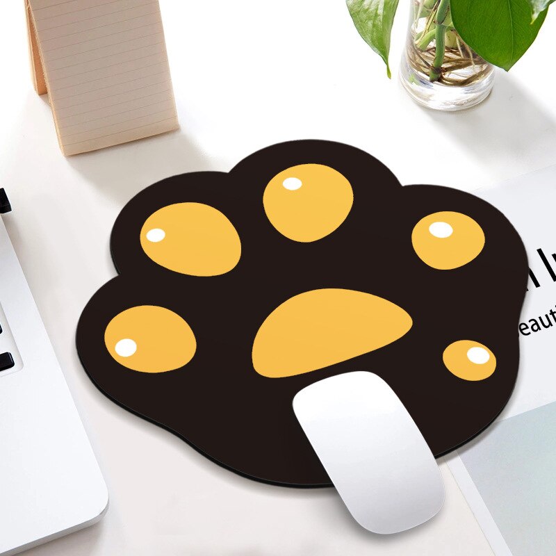 Kawaii Desk Pad Cute Mouse Pad Cat Pow Gaming Deskpad Desk Mats Office Accessories Mat for Mice Mouse Gamer: R