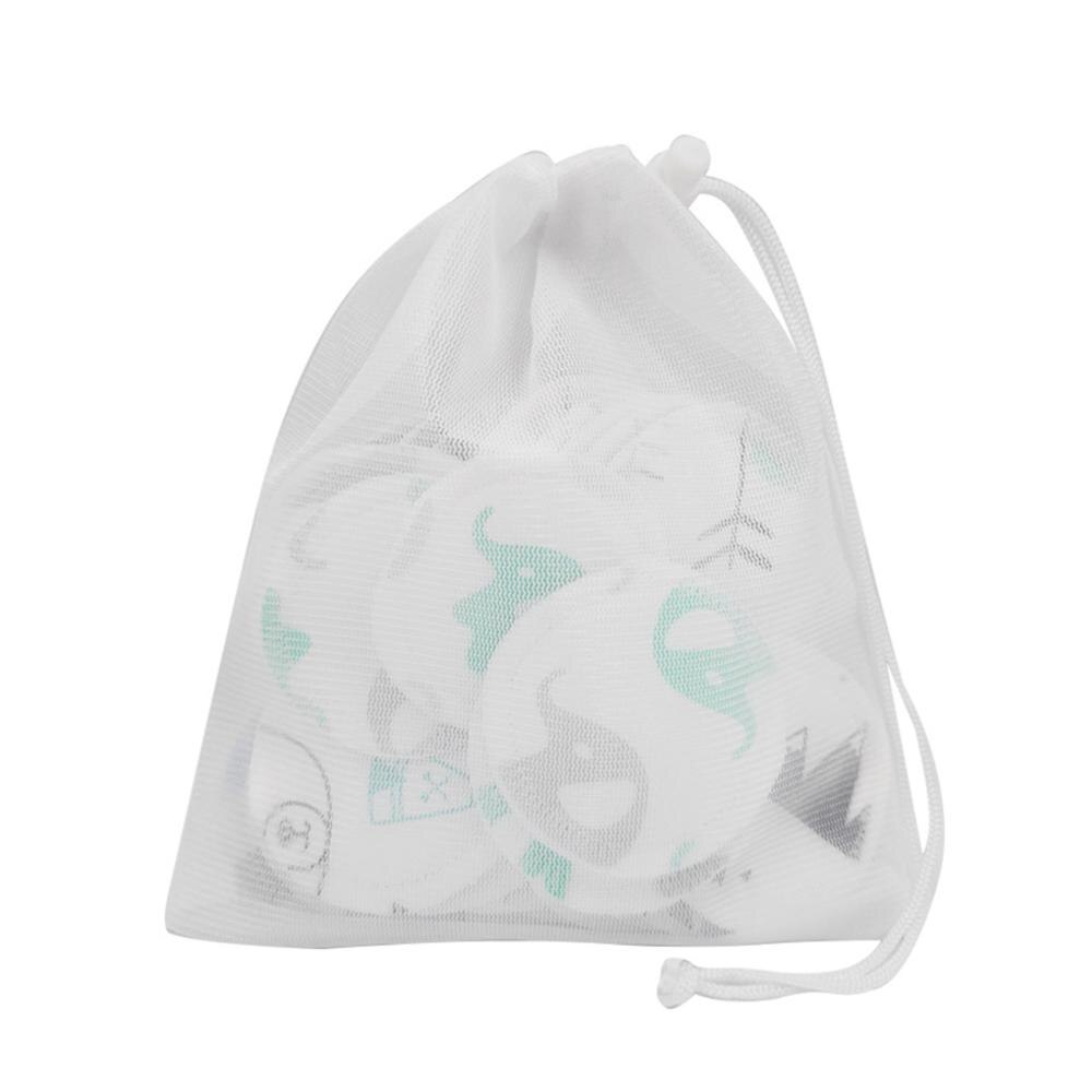 Almohadillas de algodón reutilizables para quitar el maquillaje Facial, almohadilla de limpieza de tres capas, lavable, con bolsa de lavandería, 12 Uds.