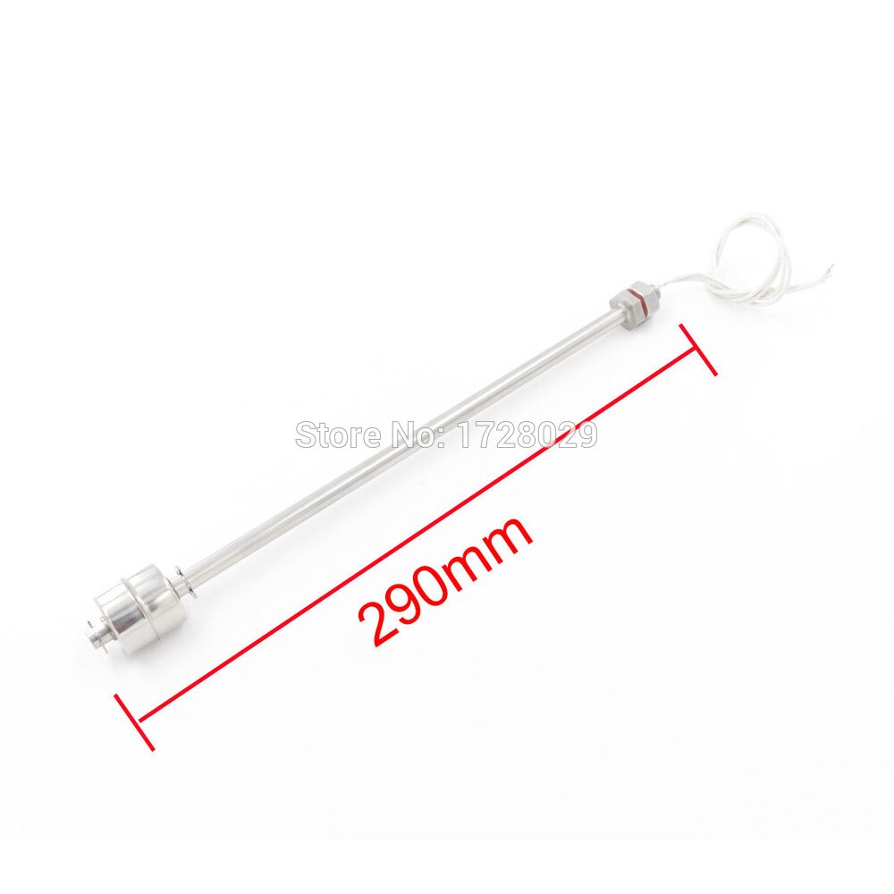 290mm Stainless Steel Float Switch Water Level Sensor Single Ball