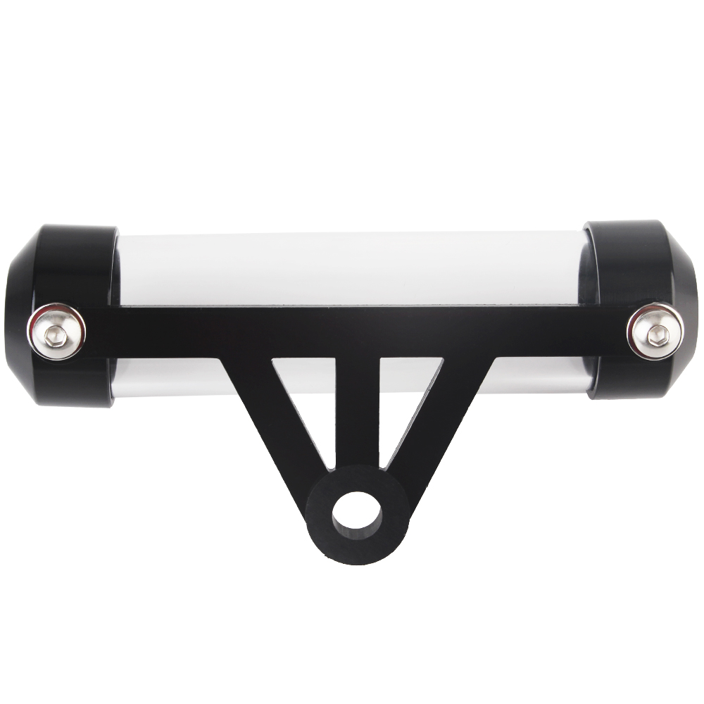 Motorfiets Belastingplaat Document Buishouder Universele Motor Scooter Accessoires Registratie Motorfiets Veilig Enkel Zwart Acryl