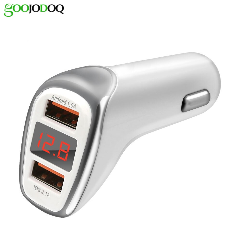 Dual USB Car charger quick charge 2.0 Mobiele Telefoon Laders USB Snelle Auto Opladen voor iPhone Samsung Xiaomi HTC