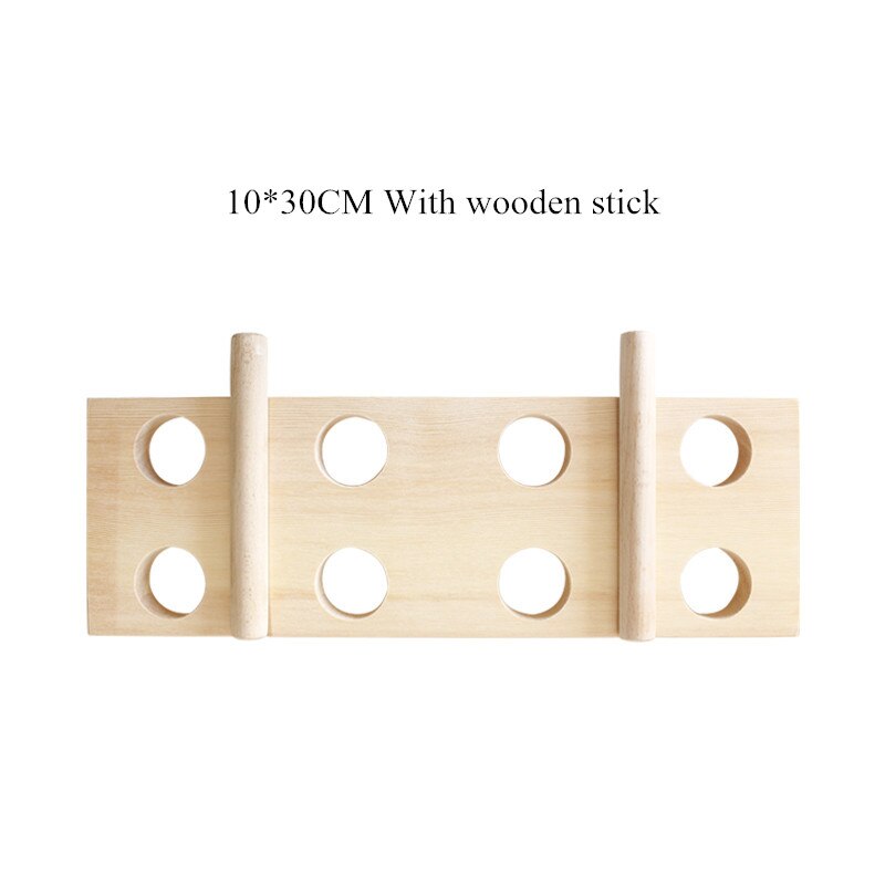 Multi-size Rack DIY Combination Solid Wood Wall-mounted Rack Storage Rack for Bathroom Bedroom Kitchen Storage Rack: Egg rack