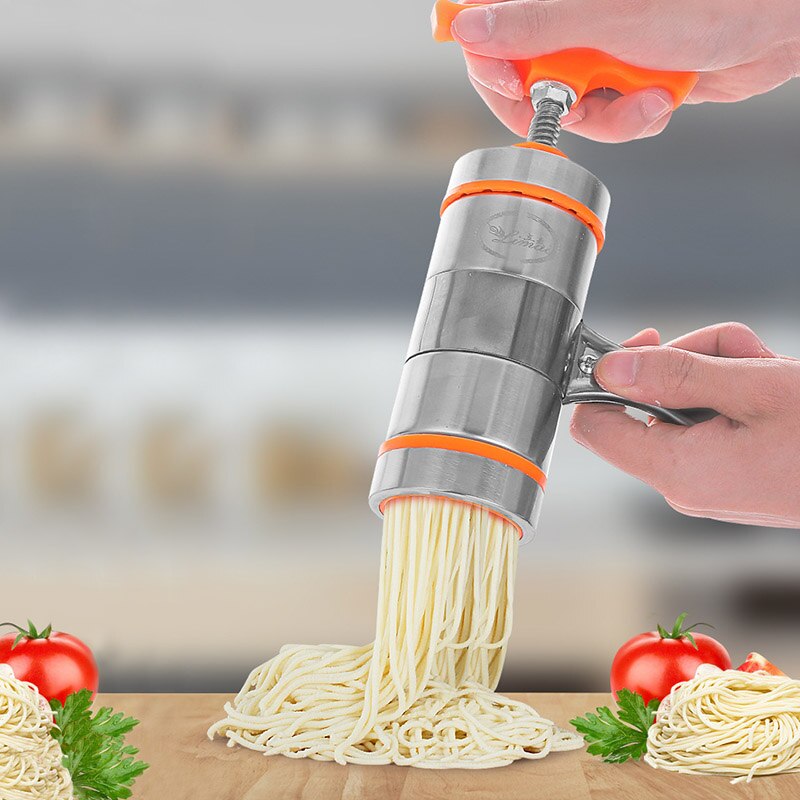 Handleiding Noodle Maker Maken Spaghetti Keukengerei Handleiding Noodle Maker Druk Pastamachine Crank Cutter Vruchten Juicer Kookgerei