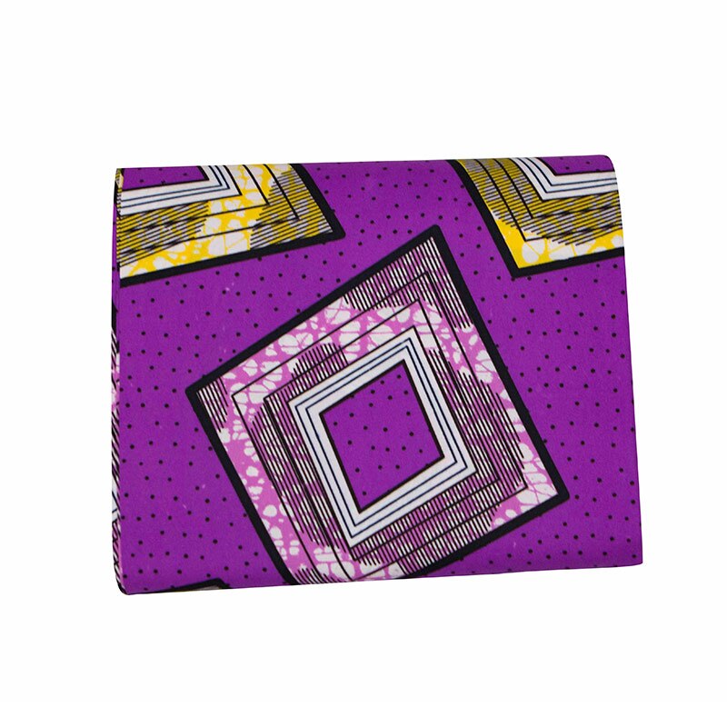 Tecidos geométricos de poliéster roxo para vestido africano, novo design em tecido com cera africana, estampa geométrica de ankara, panha, cera real, tecido roxo para vestido africano 2020