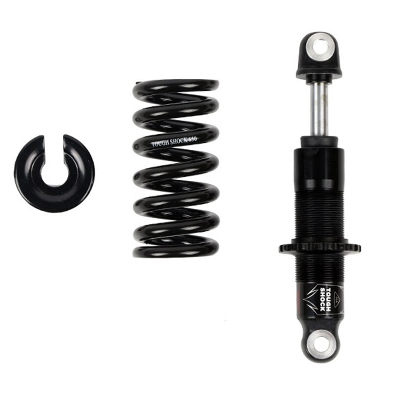 Amortiguador de bicicleta de montaña herramienta de absorción de choque de rebote resorte amortiguador Universal de 165mm Suspensión trasera de bicicleta Sh