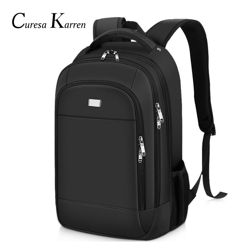 large capacity usb interface business school backpack for man: 6001-senior-3C