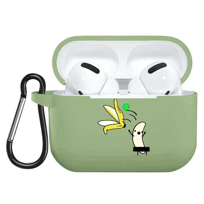 Per Apple AirPods Pro Caso Del Fumetto Sveglio di Avocado Auricolare Custodia Per Airpods 3 Molle Della Copertura Del Silicone di Ricarica Borse Caso della Cuffia capa: xjdiuyif3d