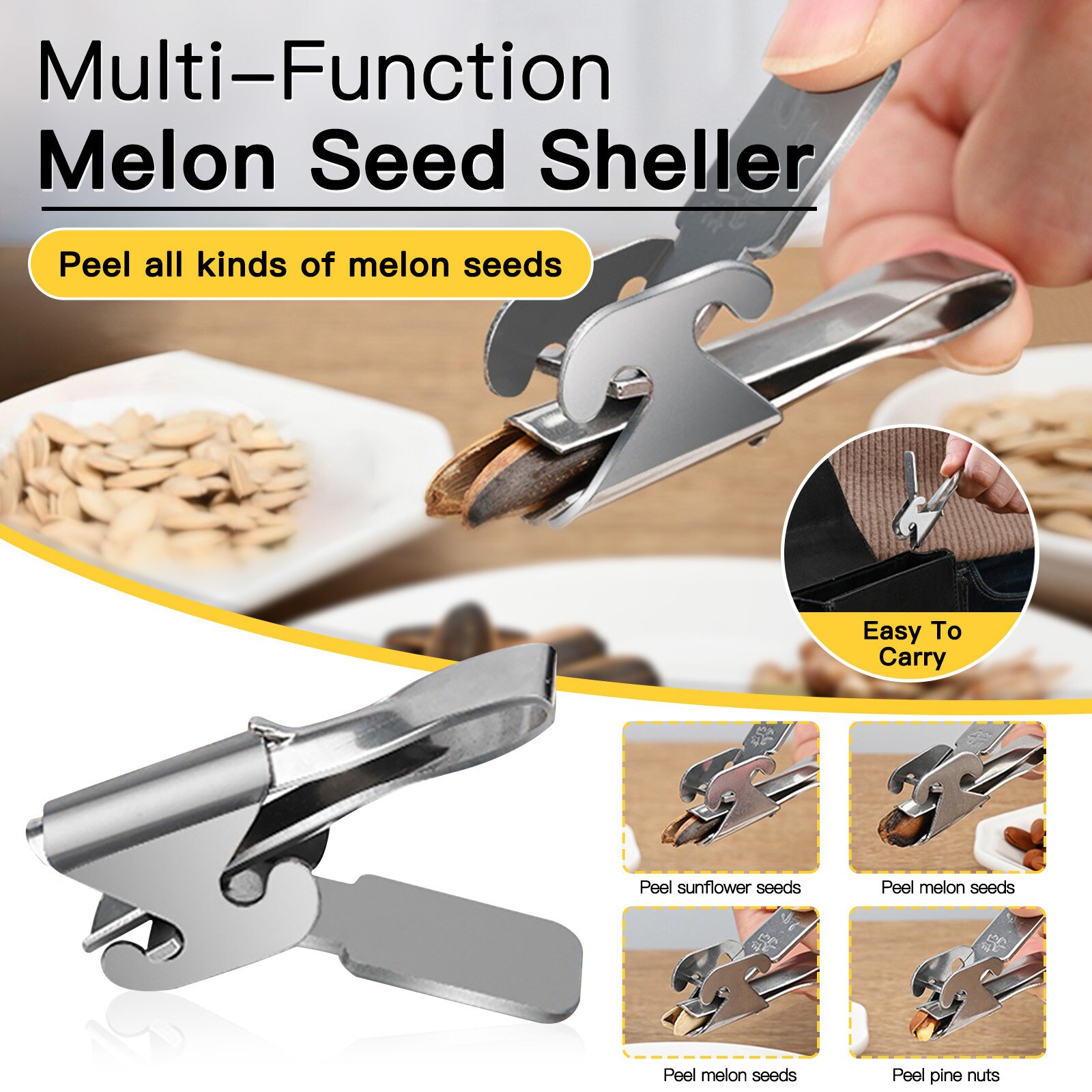 Herramientas para pelar frutas y verduras, artefacto para melón, pelador, máquina peladora pequeña, abrelatas de conchas, herramientas de frutas y vegetales