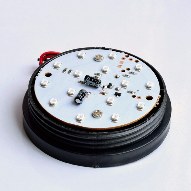 Vanntett 12v 120ma trygg trygghetsalarm strobe signal sikkerhetsadvarsel rødt blinkende led lys for alarm