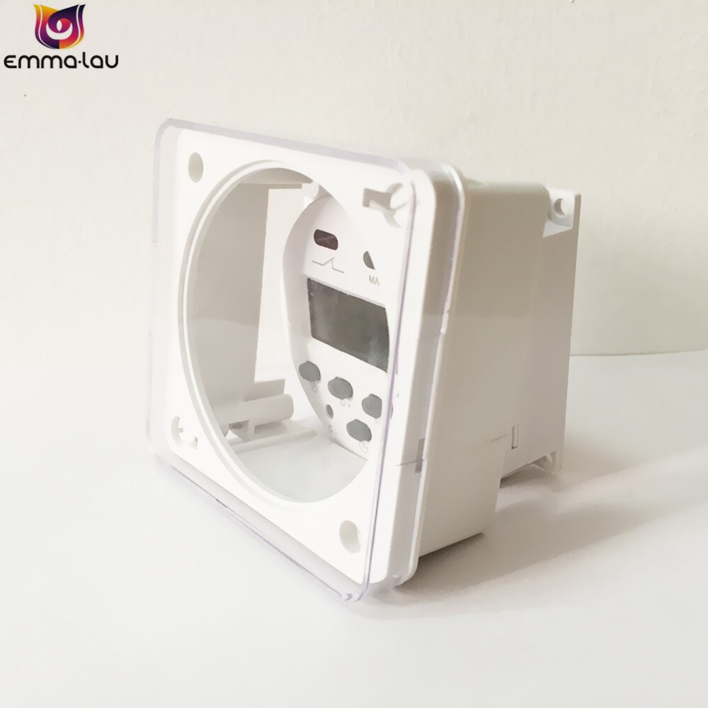 Digital LCD Electronic Daily Weekly Programmable Timer 220V 110V 24V 12V AC DC Auto On/Off Relay Time Control Switch With Case