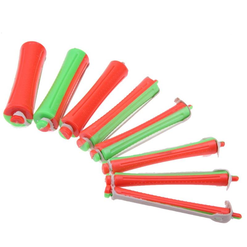 80pcs/set DIY Cold Perm Rod Salon Hair Roller Curling Curler Rubber Band Salon Hair Clip Hairdressing Maker Styling Tools