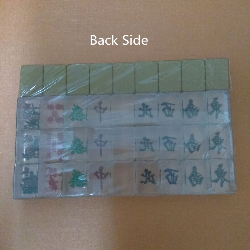 Japanese mahjong tiles/household hand to play mahjong tiles transparent Japanese mahjong 27 mm