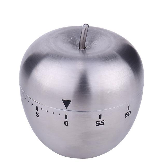 Dessin animé cuisine minuterie 60 minutes compte à rebours Fruit légume forme cuisson minuterie rappel cuisine outils: Apple