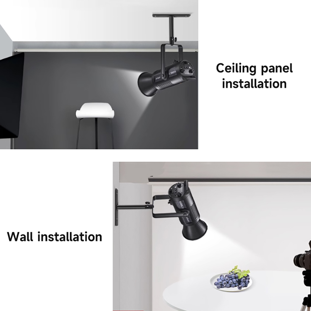 T-Type Ceiling Mount Photography Lighting Boom Arm