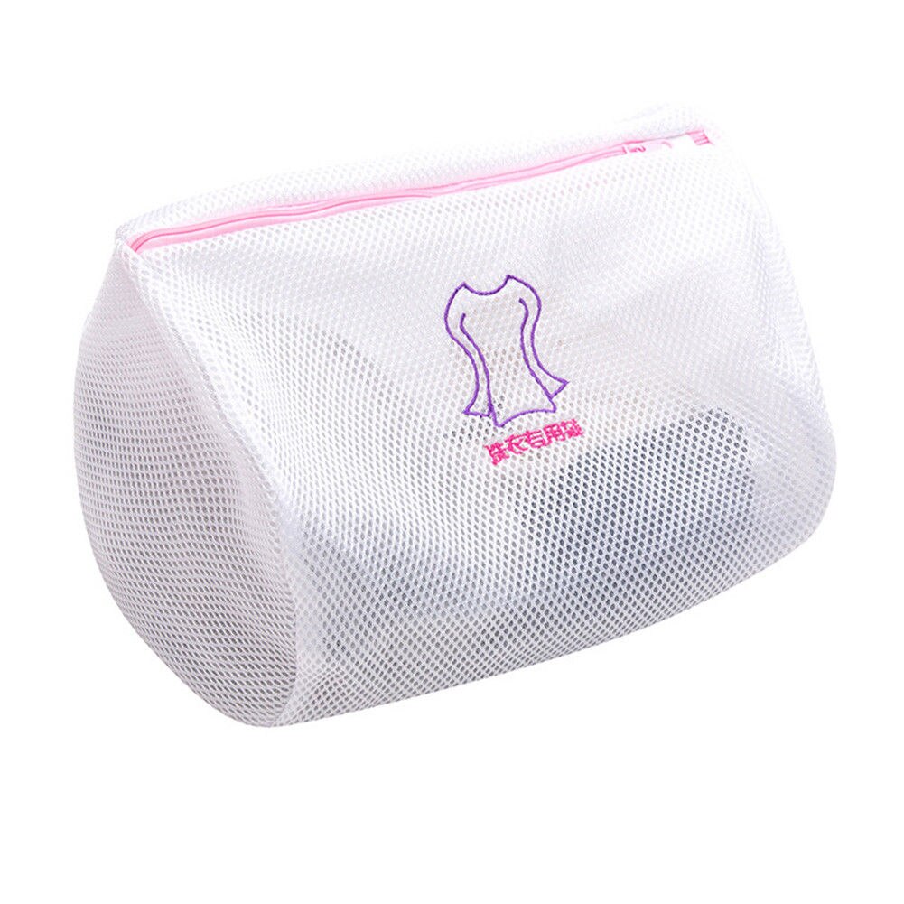 Clothes Washing Machine Laundry Bra Aid Sock Mesh Net Wash Bag Pouch Basket 5 Sizes: For Long Sleeve