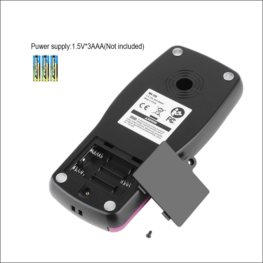 RZ Wall Scanner Digital Handheld Multifunction Wall Detector Live Wires Cable PVC Water Pipe Metal Finder Scanner