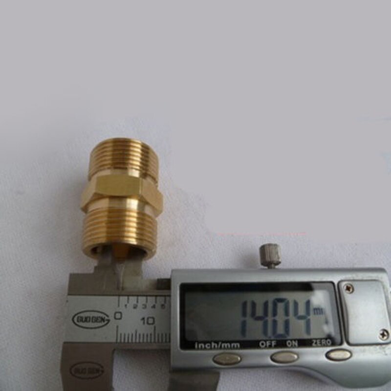 Hogedrukreiniger Koppeling - 14mm Man naar Man Adapter voor Waterslang