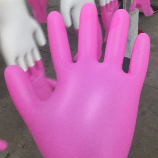 Gants de sécurité jetables en Nitrile vinyle rose, 100 pièces, étanches, sans allergie, de alimentaire, pour femmes et filles, pour le travail et le nettoyage de la maison: XL 100pcs