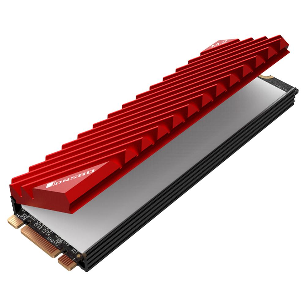 M.2 ssd dissipador de calor, radiador, calor dissipador de calor passivo, de alumínio, dissipador de calor, nvme ngff 2280: Red Heat Sink