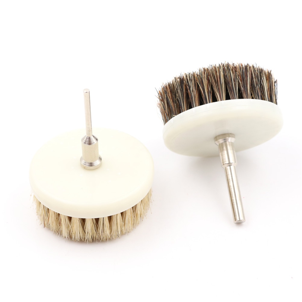 60mm Drill Power Scrub Clean Brush for Leather Plastic Wooden Furniture Car interiors Cleaning Power Scrub