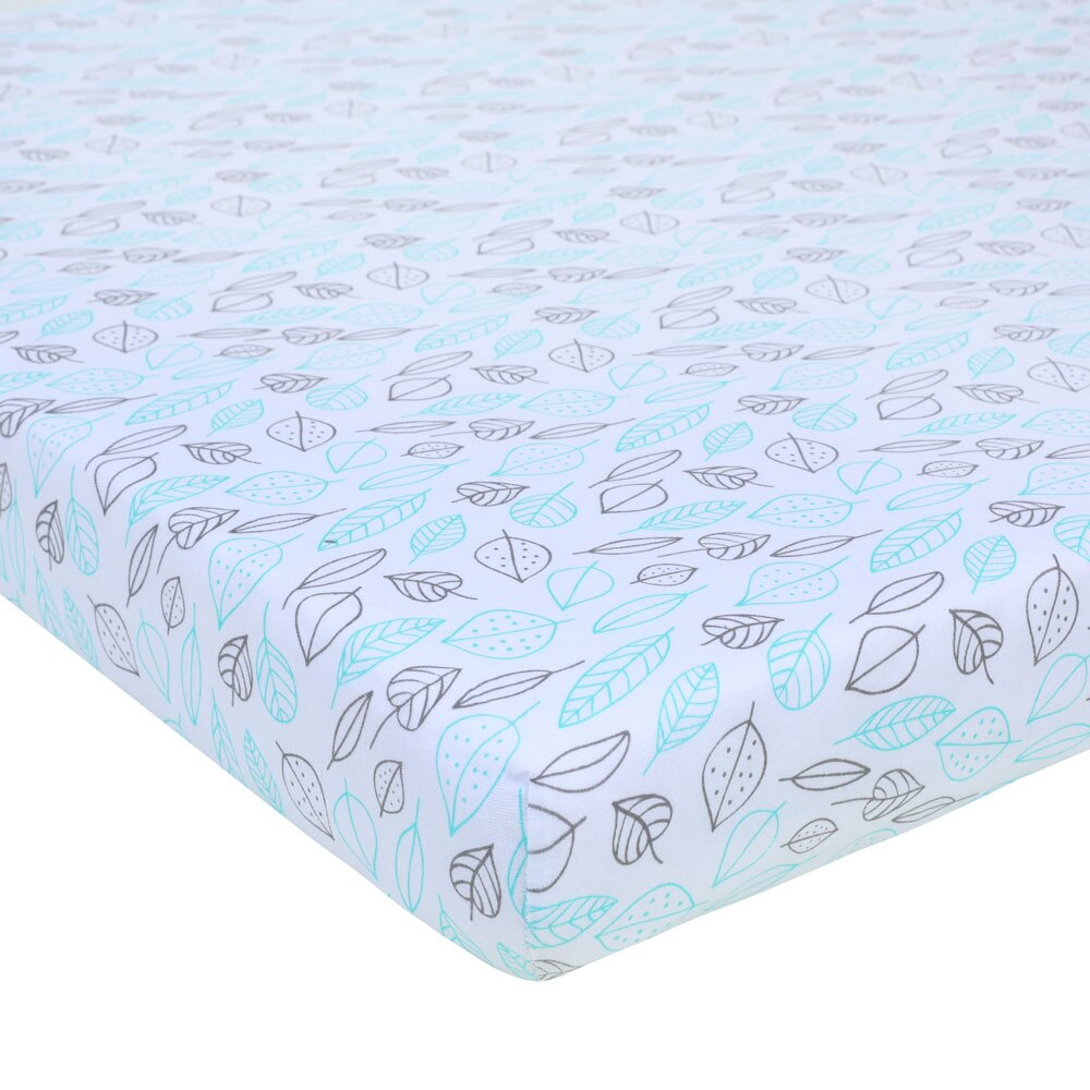Babyseng lagner strikning 100%  bomulds trekantet sengetøj beskyttelseslag til baby pige drenge 130*70cm: Clz 0008