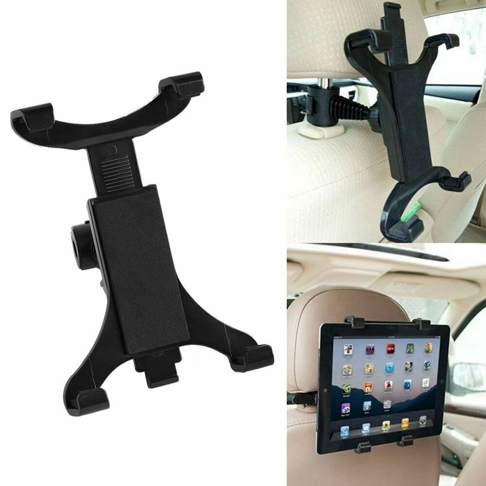 Car Tablet Stand Holder for IPAD Tablet Accessories Universal Adjustable Tablet Stand Car Seat Back Bracket For 4-11 Inch Tablet: 006A Black