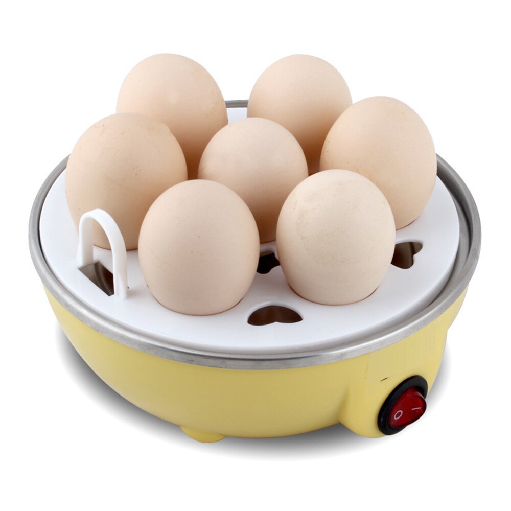 Egg Boiler Mini Digester 7 Egg Poacher For Steaming Cooking Boiling And Frying Kitchen Appliance Steam Cooker For Home Breakfast