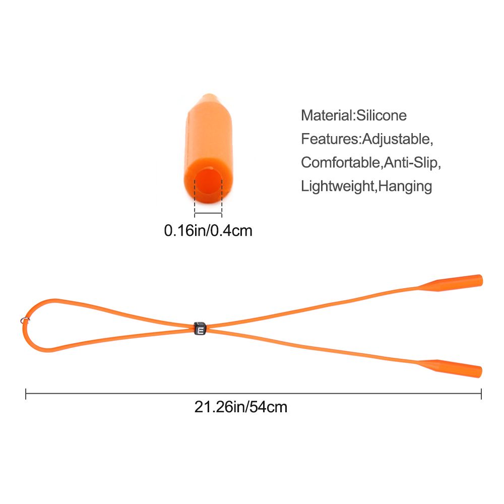 Glasses Accessories Sports Silicone Glasses Chain Eyeglasses Rope Glasses Strap Eyewear Lanyard Neck Cord