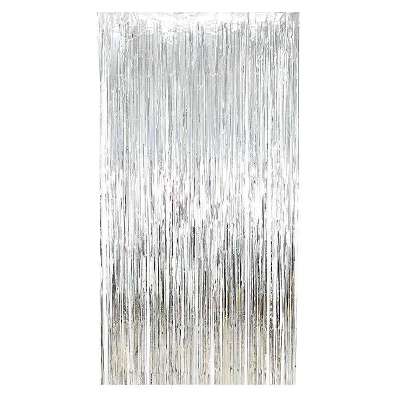 1*2M oro rosa papel oropel flecos cortina Fondo boda decoración cumpleaños cortina de cabina de la foto de decoración de la pared: Y02