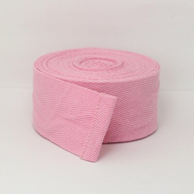 Cintura a spina di pesce in cotone da 4cm spedizione gratuita, cucitura e ghette in cotone spesso cintura da marcia lunga 6 metri: rosa