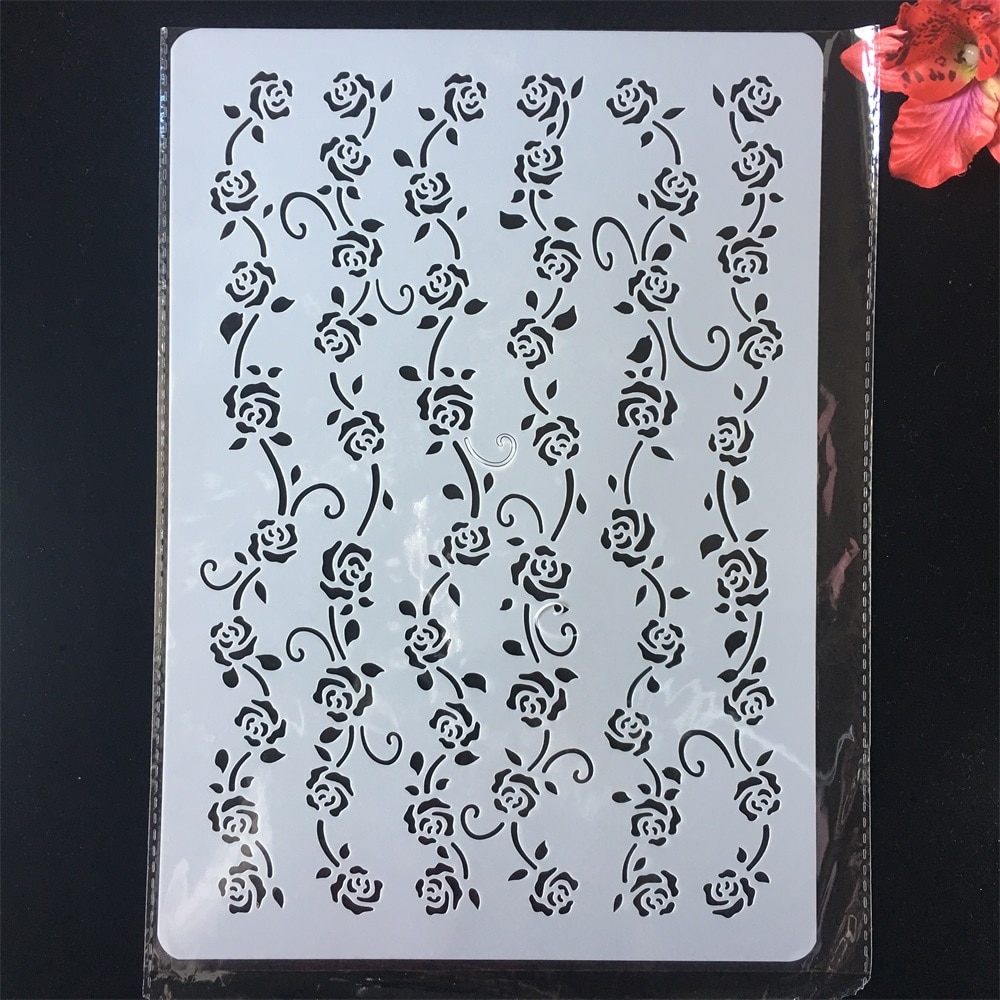 29*21cm A4 Chinese Words Tang Poem DIY Craft Layering Stencils Painting Scrapbooking Stamping Embossing Album Card Template: 3