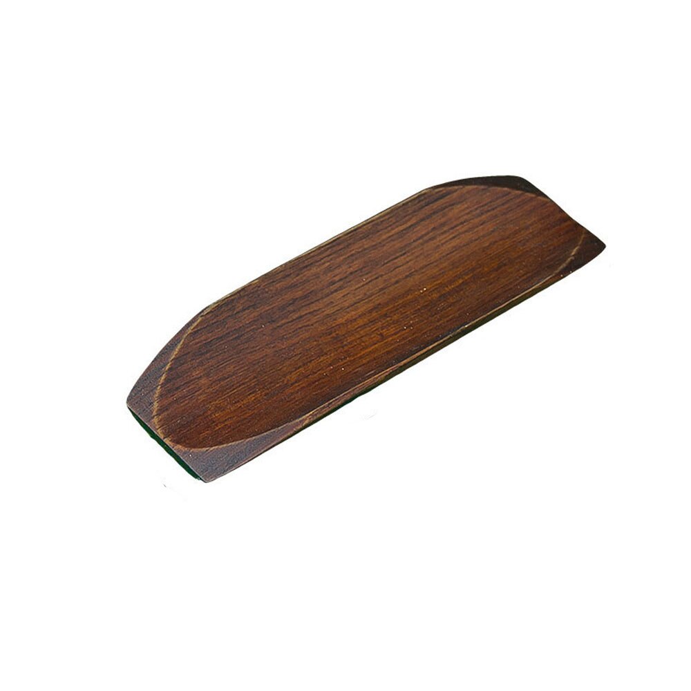 Plato de Sushi oblongo de madera, Dumplings plato para, ensalada, pan, fruta, postre, aperitivos, herramienta de exhibición, vajilla de cocina multiusos, 1 ud.: C